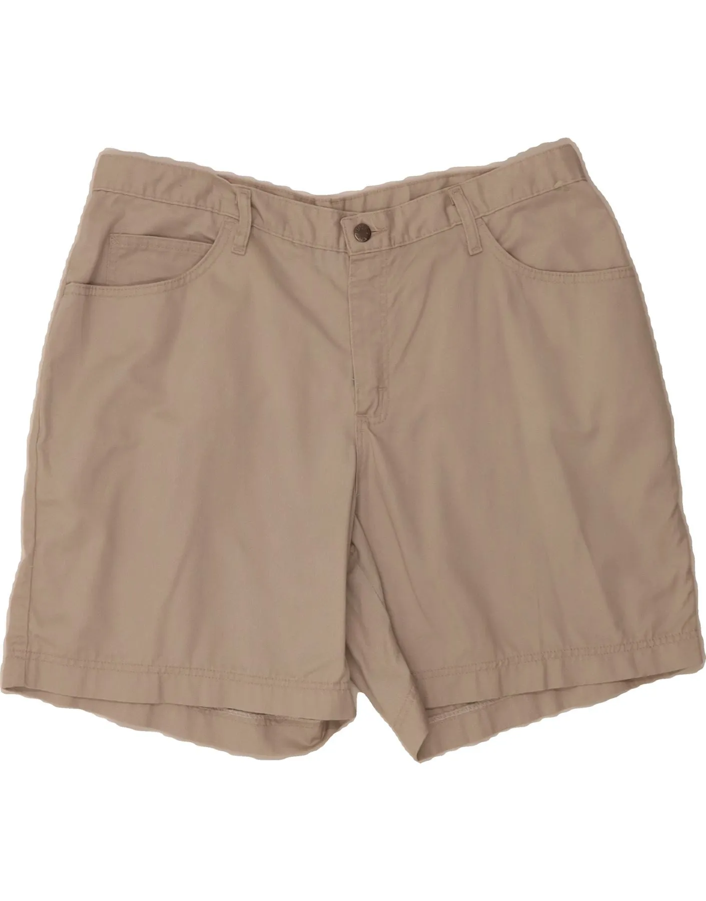 Day Trip Wear LEE Womens Riders Denim Shorts US 18 2XL W36  Beige Cotton