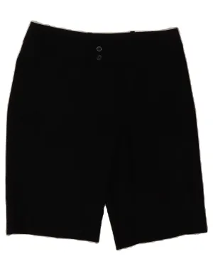 cool tones Hiking shorts MOSSIMO Womens Bermuda Chino Shorts US 4 Small W30 Black Rayon