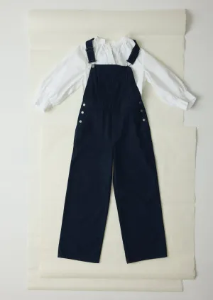 Breath Flex Patch Pocket Denim Dungarees | Indigo