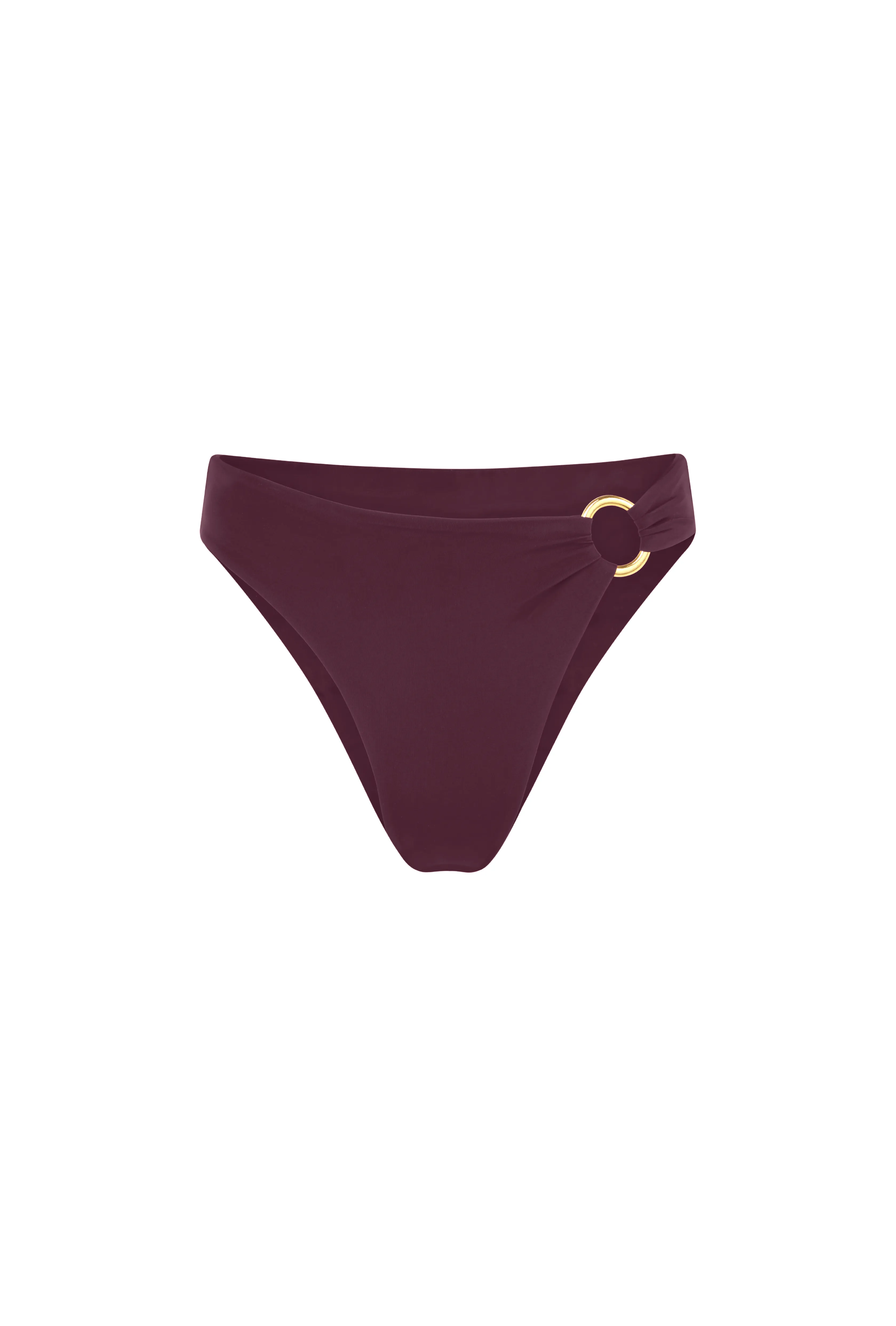 Acapulco Bottom - Plum Back Coverage Design