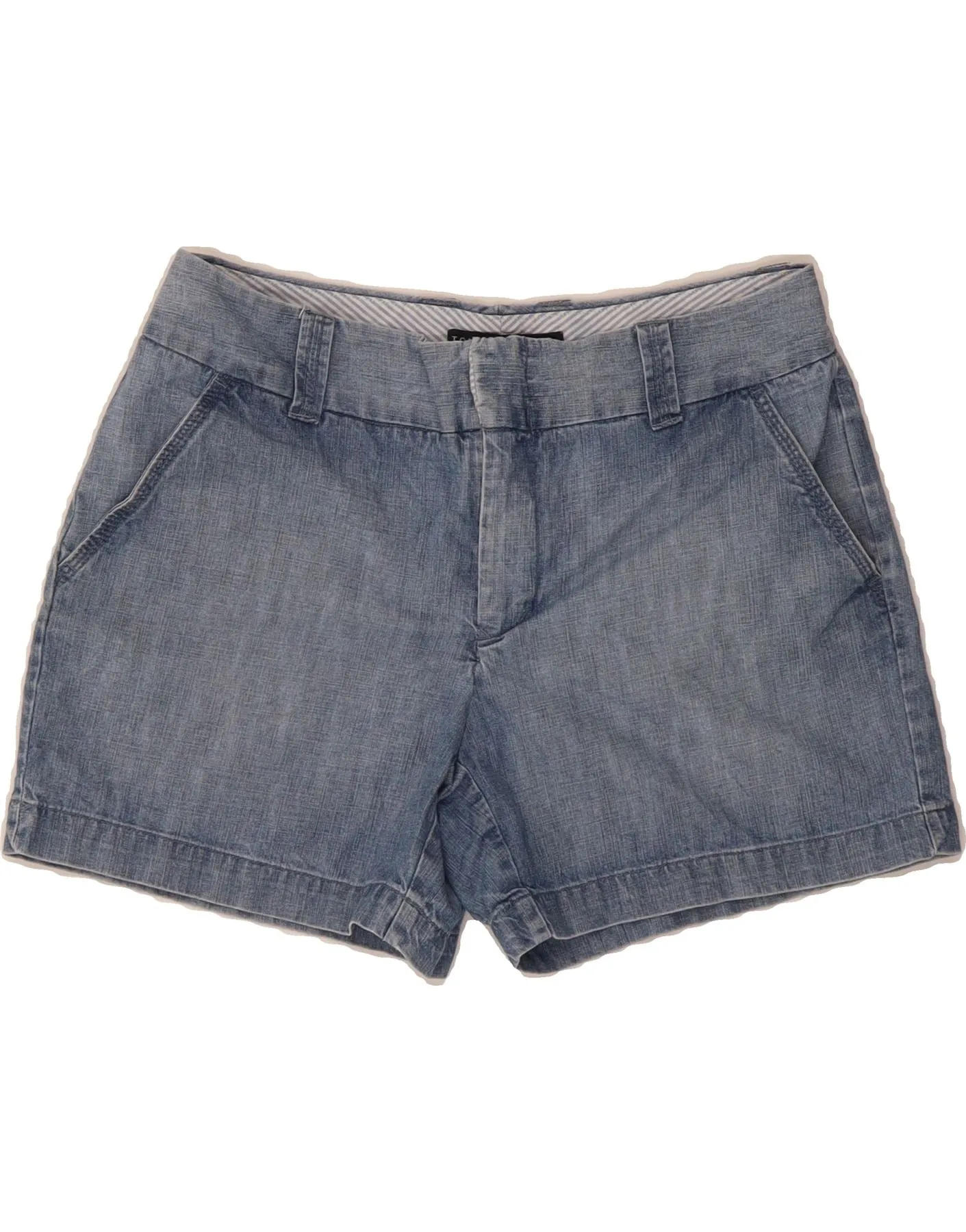 TOMMY HILFIGER Womens Casual Shorts US 6 Medium W32  Blue Cotton Dance wear High Durability Blend