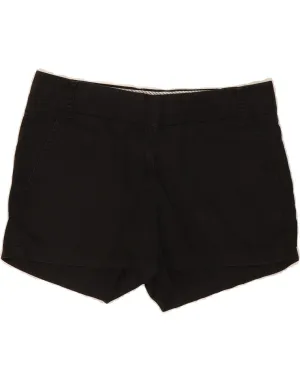 Reflective Safety Detailing Impact Absorbing Padding J. CREW Womens Broken In Chino Shorts US 4 Small W30  Black Cotton