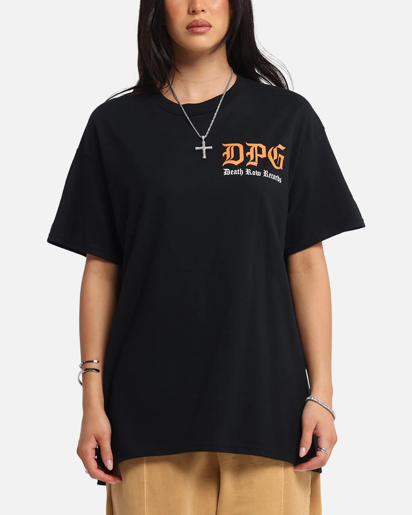 Deathrow Records Tha Dogpound T-Shirt Black Eco-friendly Quick Fit