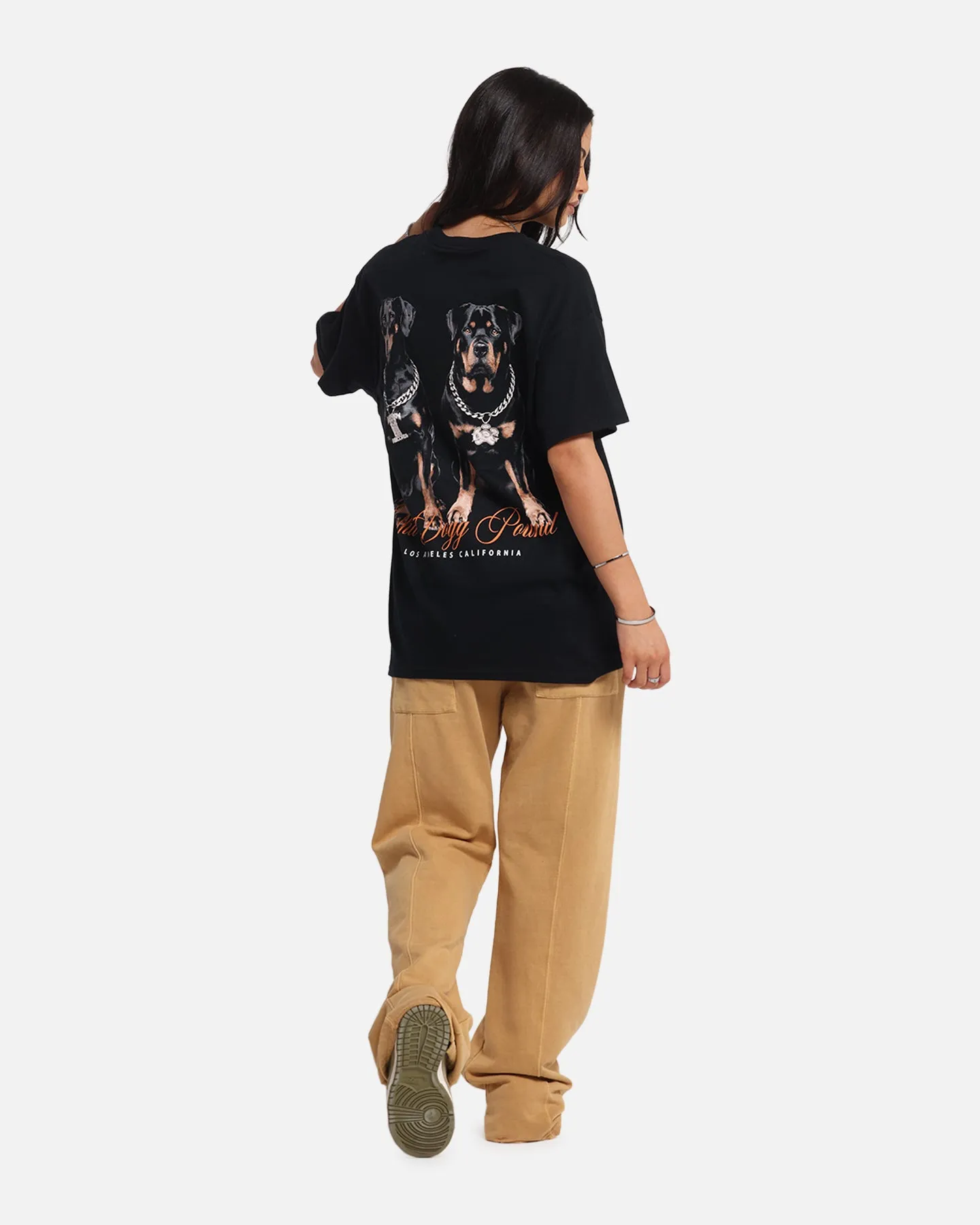 Deathrow Records Tha Dogpound T-Shirt Black EnhancedDurabilityFinish Luxurious