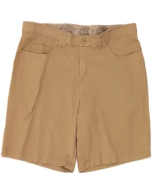 LEE Womens Riders Casual Shorts US 14 XL W36  Beige Cotton Sweat Resistant Fabric Summer Layers