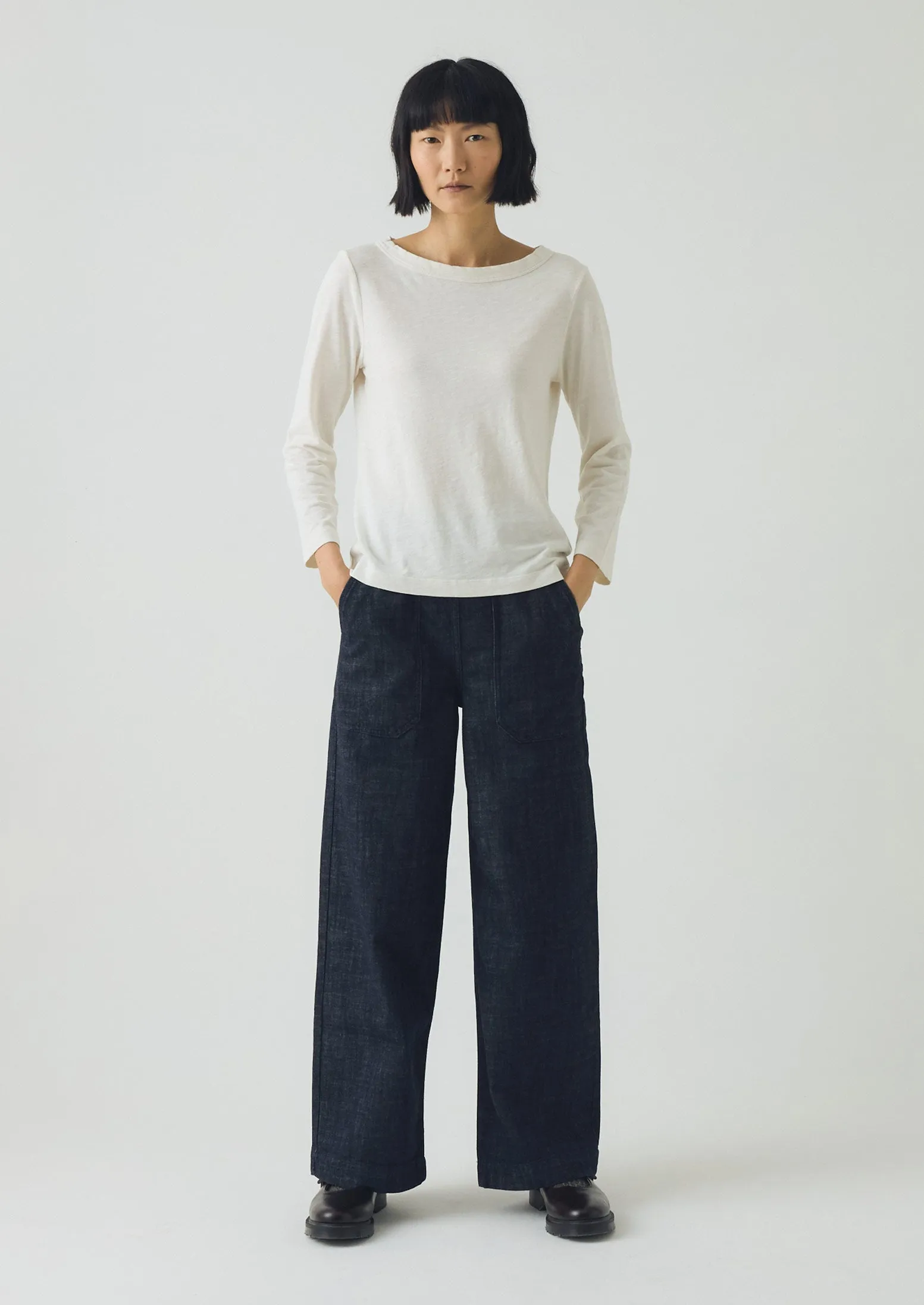Annie Organic Denim Full Length Jeans | Indigo All Season Fit