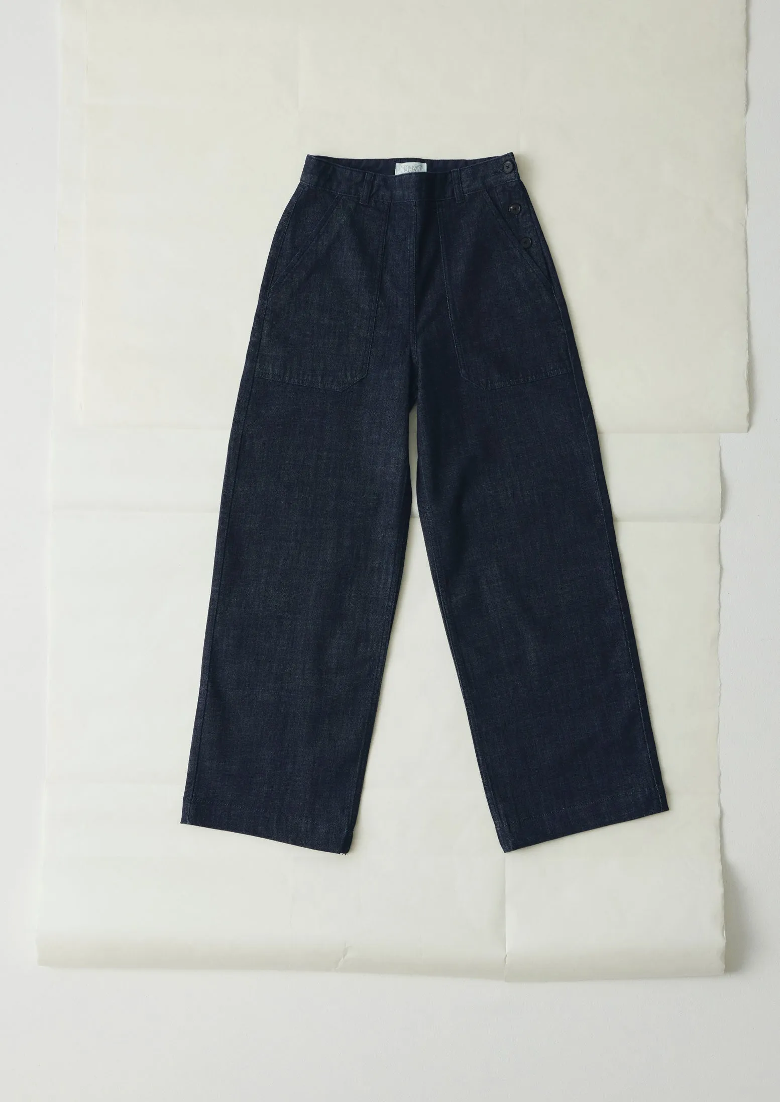 Annie Organic Denim Full Length Jeans | Indigo Rugged Comfort