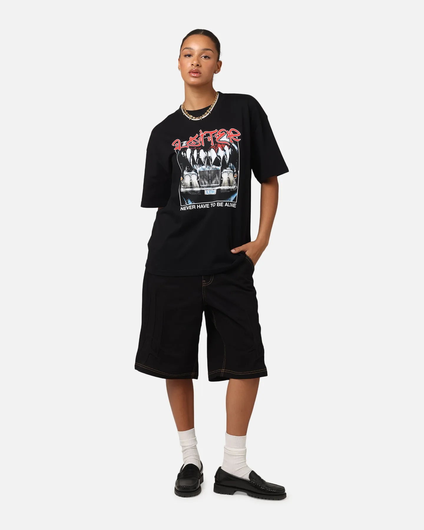 TemperatureControl Fabric Loiter Always And Forever T-Shirt Black
