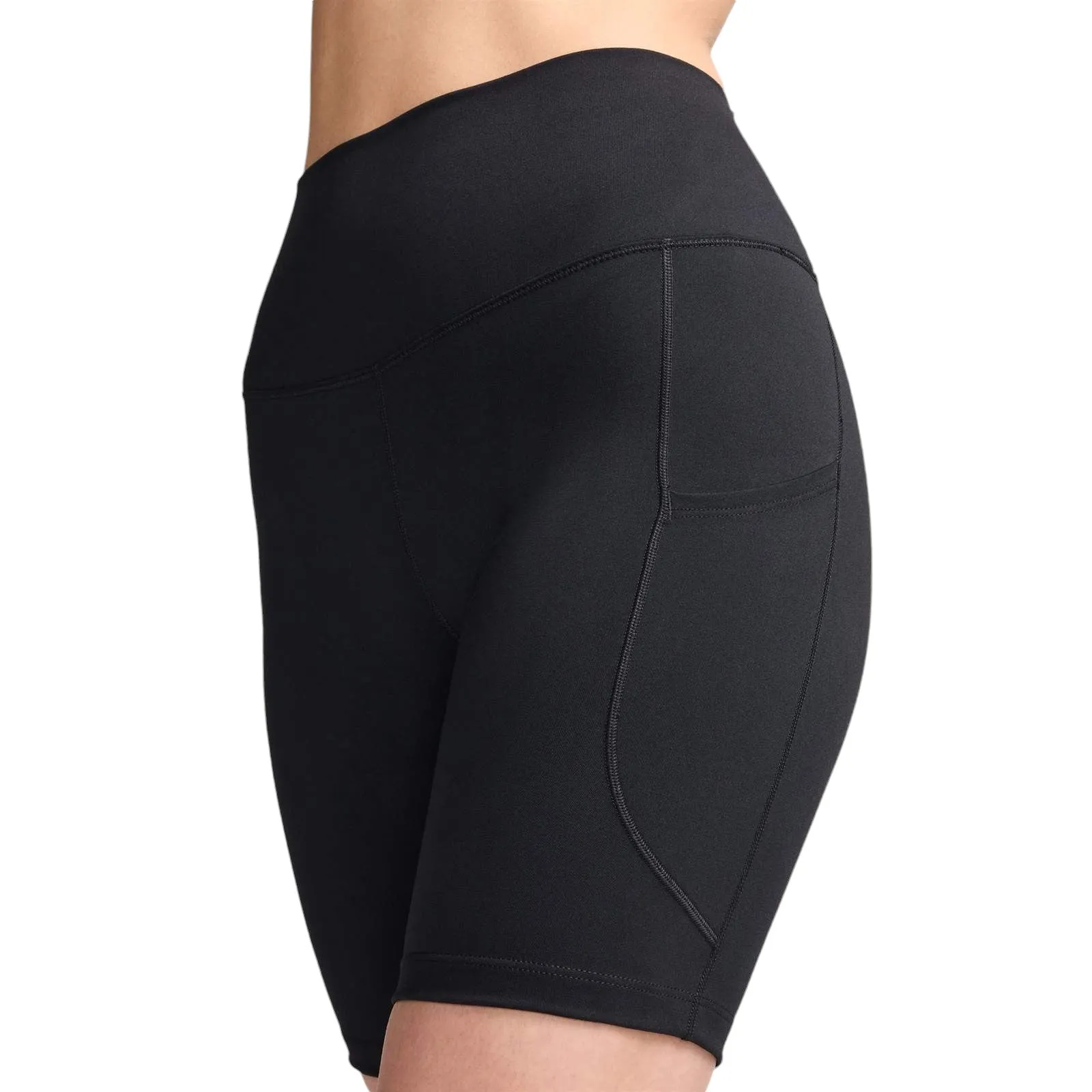 Nike One Womens High-Waisted 8" Biker Shorts With Pockets entertainment industry Casual Layers