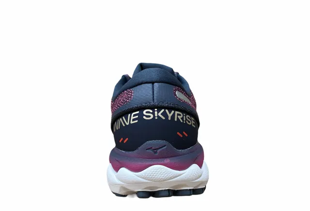 Mizuno scarpa da corsa da donna Skyrise 2 J1GD210942 viola Shock Diffusing Heel road running shoe alternative