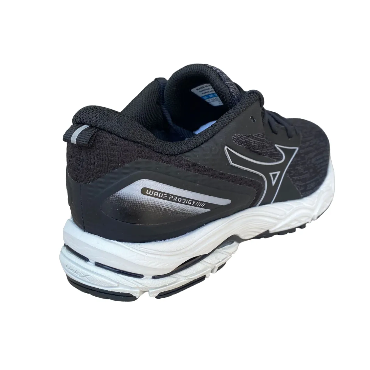 Mizuno scarpa da corsa da donna Wave Prodigy 5 J1GD231022 nero-blu perla Midfoot Wrap Tech High-performance