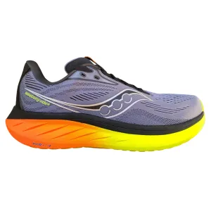 Saucony Ride 18 S21000-99 Scarpe Running Uomo Grigio-Gialo Dynamic Traction
