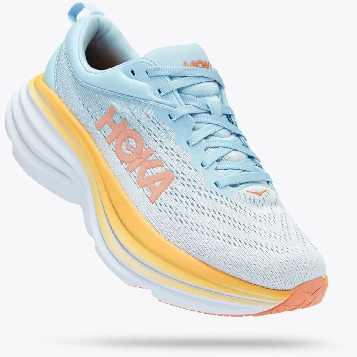 running with a lace - up closure Women's Bondi 8 Wide