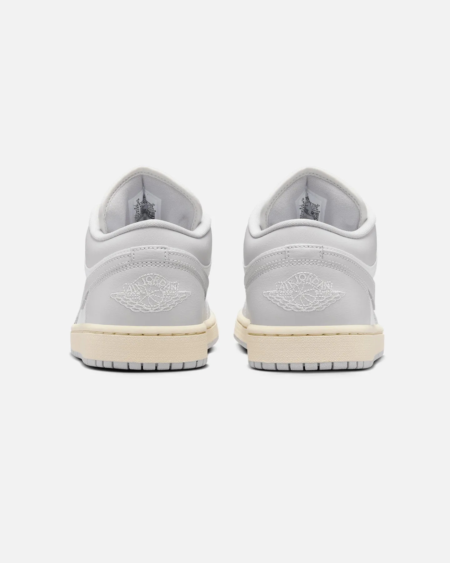 Craftsmanship Jordan Women's Air Jordan 1 Low "Light Grey" Sail/Natural Grey