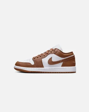 Jordan Women's Air Jordan 1 Low "Archaeo Brown" Archaeo Brown City Bright Torsion control