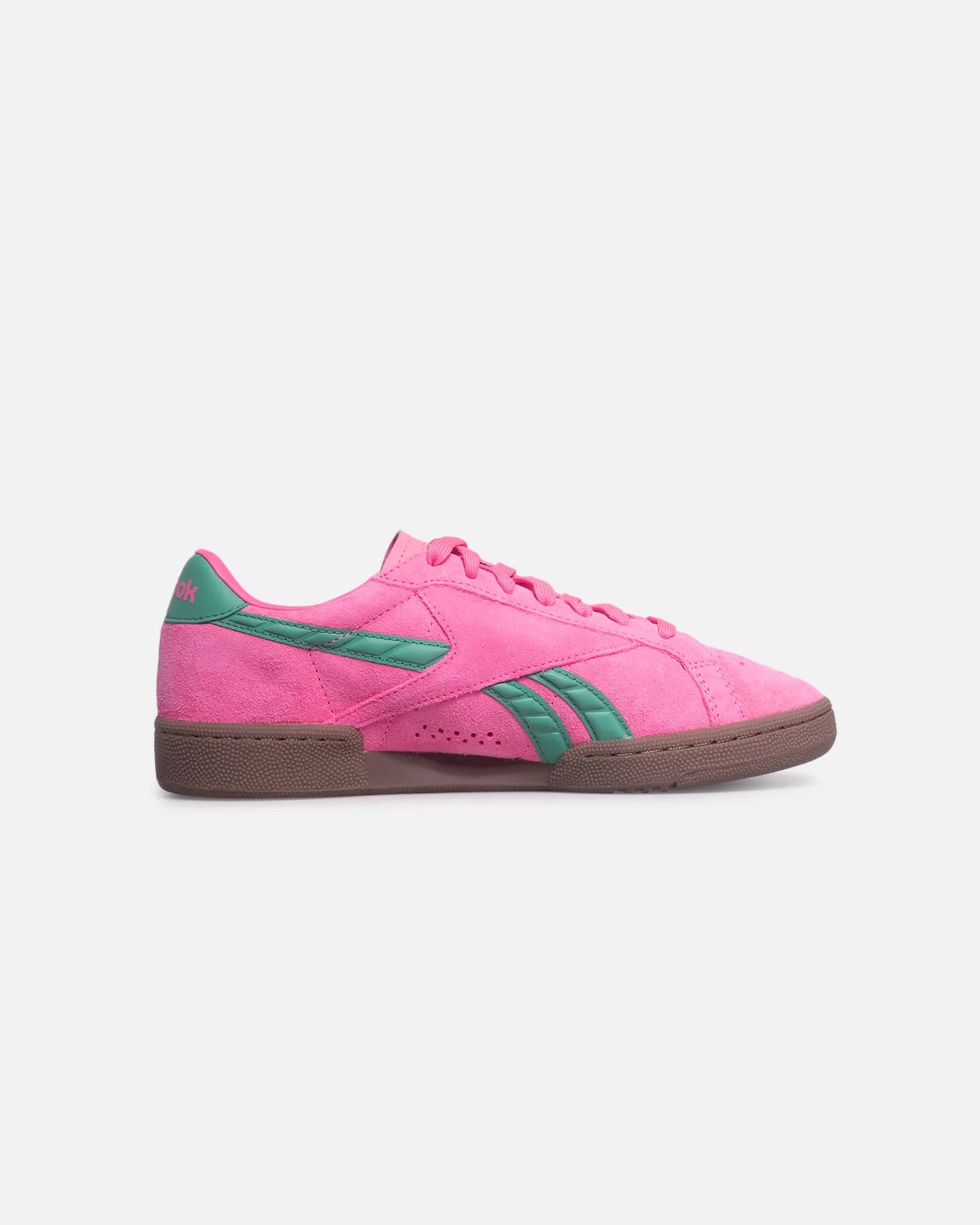 Reebok Women's Club C Grounds UK Pink/Green Action Ready