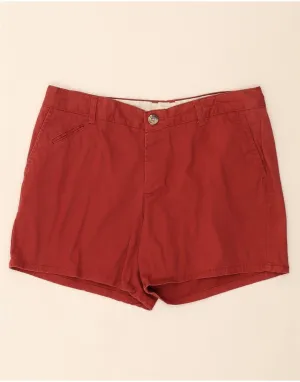 Sport Style DOCKERS Womens Chino Shorts US 12 Large W34  Red Cotton