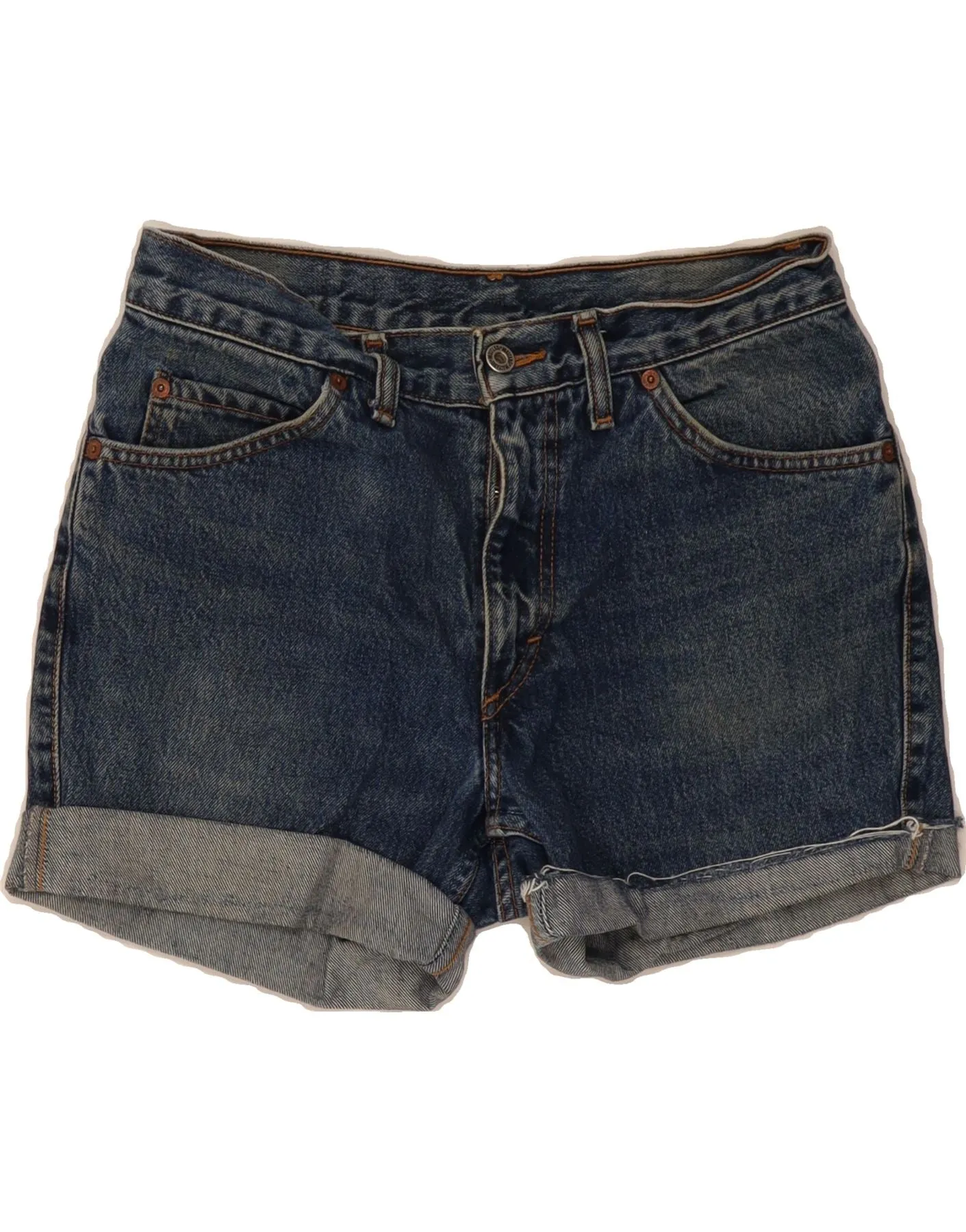 picnic wear MUSTANG Womens Denim Shorts W30 Medium Blue