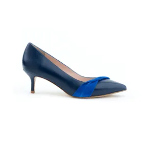 Elegant Booties The Viola - Blue High Density