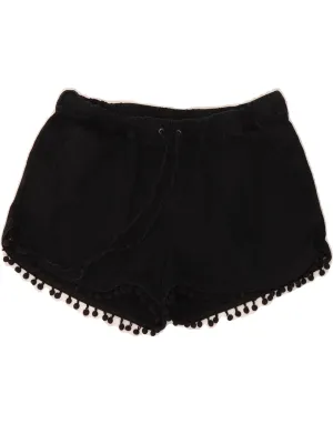 warm tones agriculture industry J. CREW Womens Hot Pants  XS W25 Black Linen