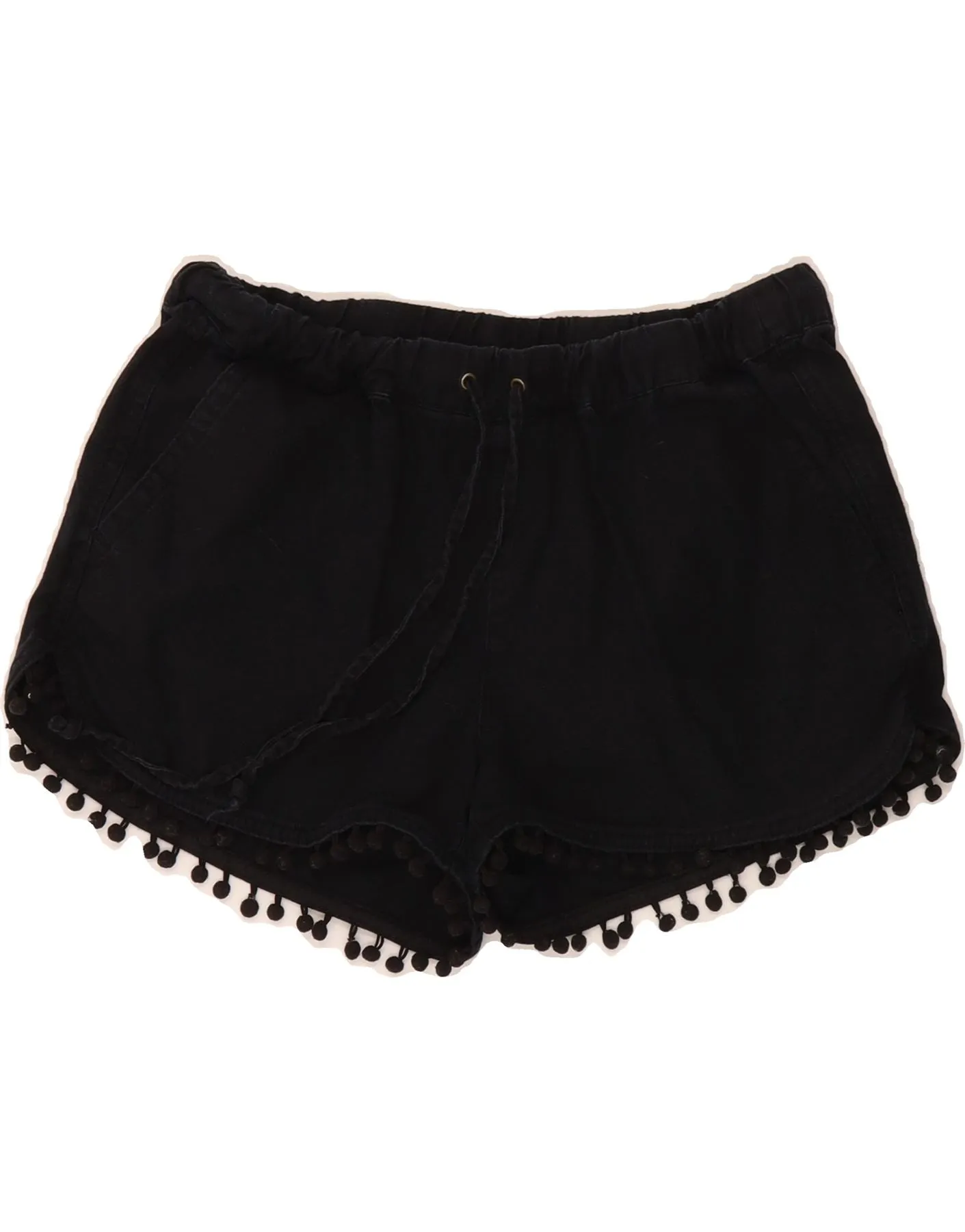 warm tones agriculture industry J. CREW Womens Hot Pants  XS W25 Black Linen