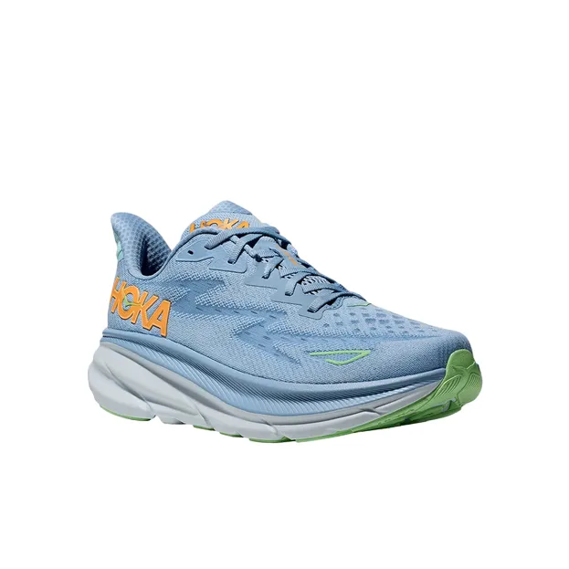Hoka One One scarpa da corsa da uomo Clifton 9 1127895/DLL celeste touring biking shoes Soft foam