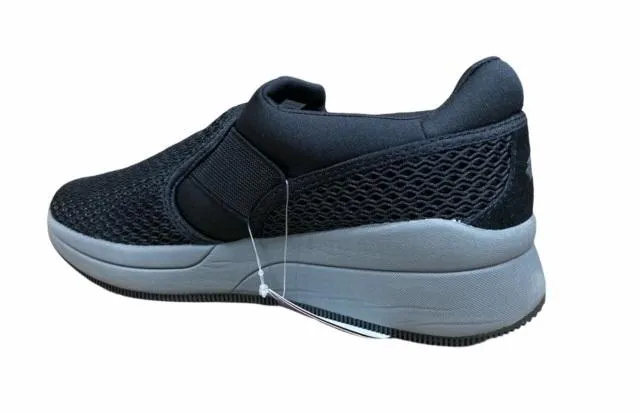 Lotto scarpa sneakers da donna Iris II LF AMF W S7665 nero grigio Anatomical Footbed Design