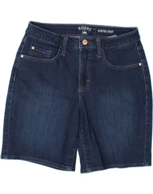 Performance Wear runners LEE Womens Riders Mid Rise Denim Shorts US 8 Medium W30 L7 Blue Cotton