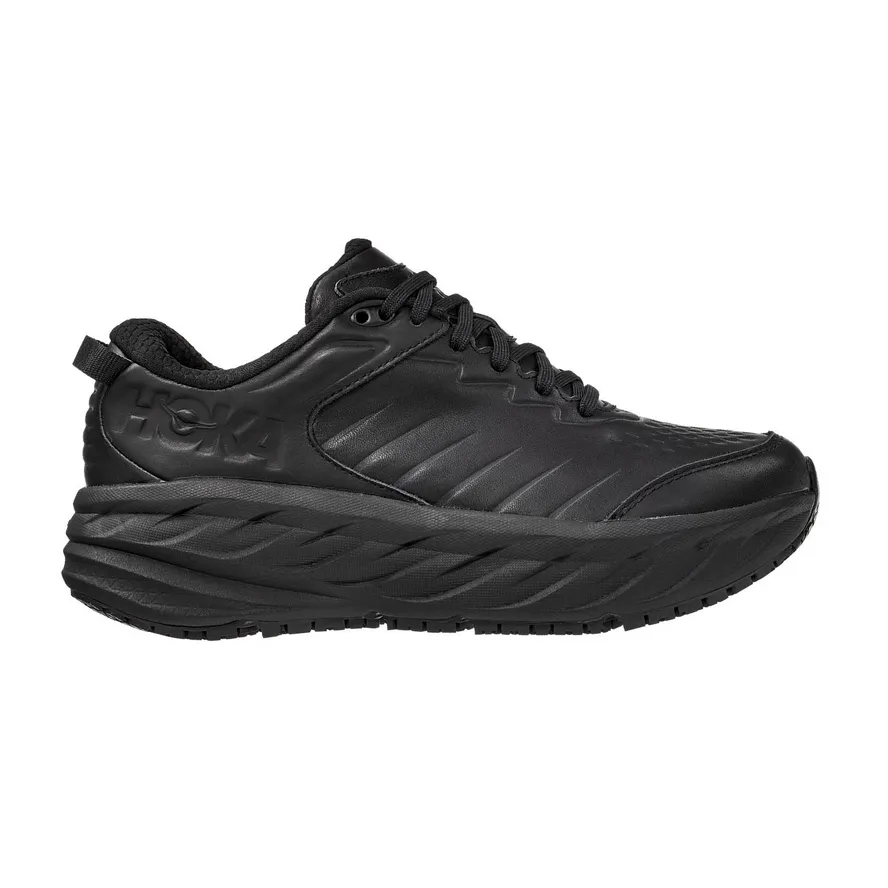 houndstooth - design shoes Invisible Stitchcraft Hoka One One scarpa da corsa per il tempo libero da donna Bondi SR 1110521/BBLC nero