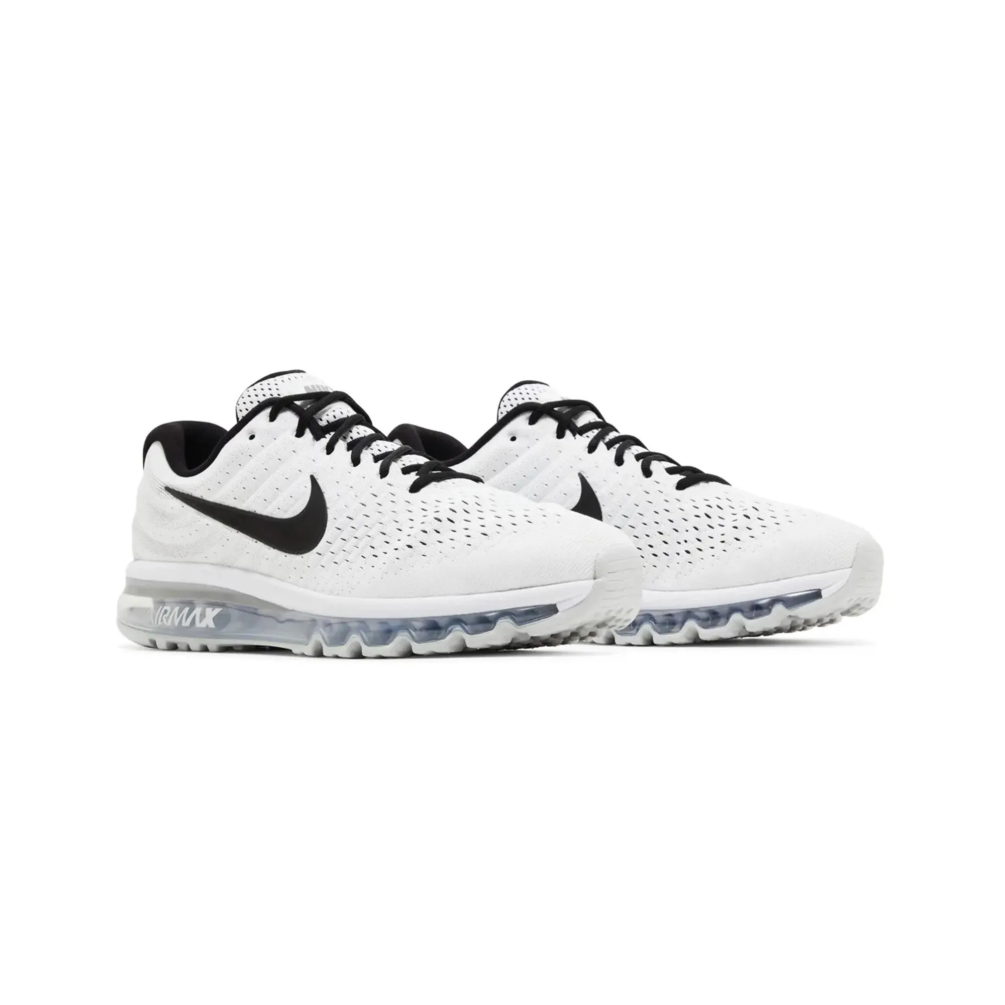 lace - up - design shoes warm - up Nike Air Max 2017 'White Black' (2023)