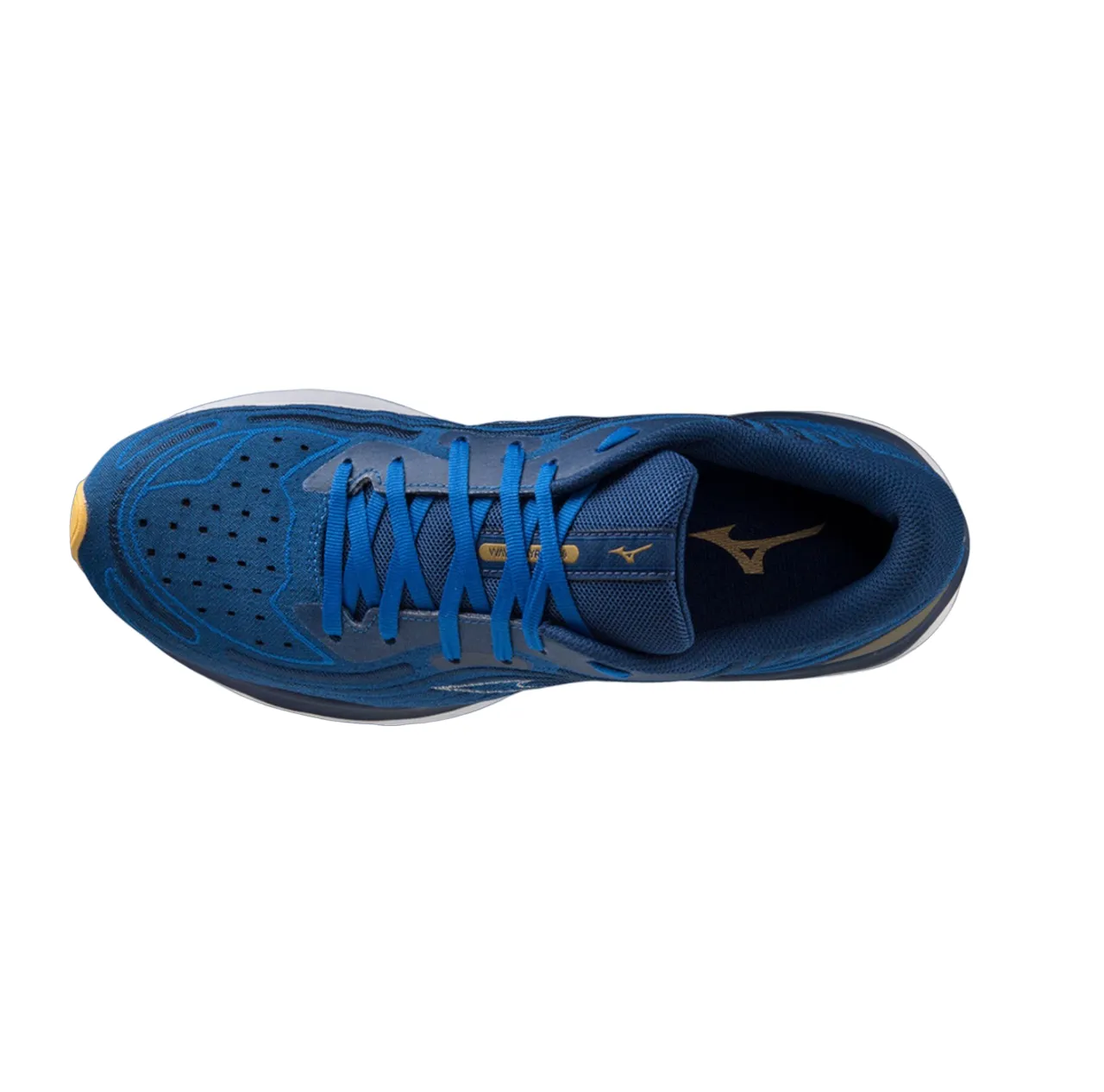 running legacy Mizuno scarpa da corsa da uomo Wave Skyrise 4 J1GC230903 french blue-vaporous gray-gold