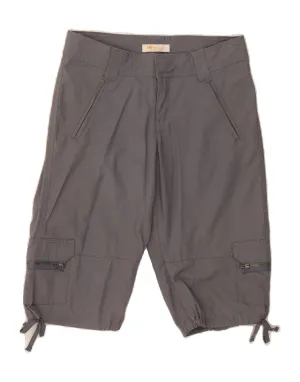 Hypoallergenic Textile Modern Look LEE Womens Cargo Shorts US 6 Medium W30  Grey Check Cotton