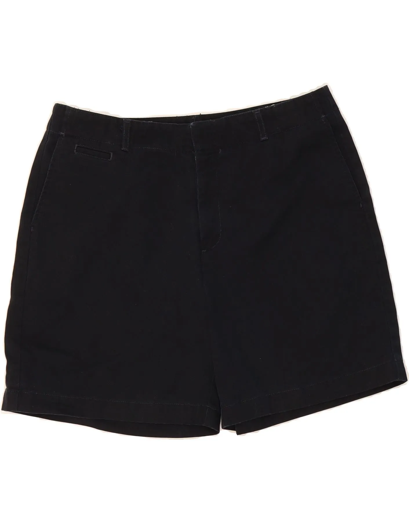 DOCKERS Womens Chino Shorts US 10 Large W32  Navy Blue Cotton Eco Friendly Material