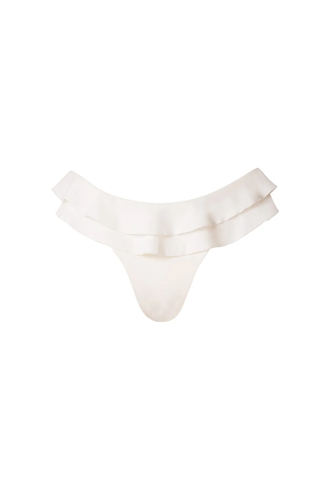 Mesh Lining Mauritius Bottom - Bridal White