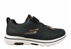 Skechers Go Walk 5 Squall 216011/BKOR nero-arancione arch - support shoes supination - control