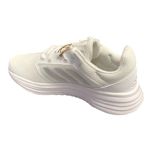 Training road running shoe elements Adidas scarpa da corsa da donna Galaxy 5 G55778 white-silver