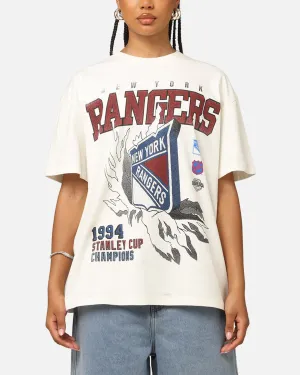 Thermal regulation Culture Kings New York Rangers Heavy T-Shirt Off White