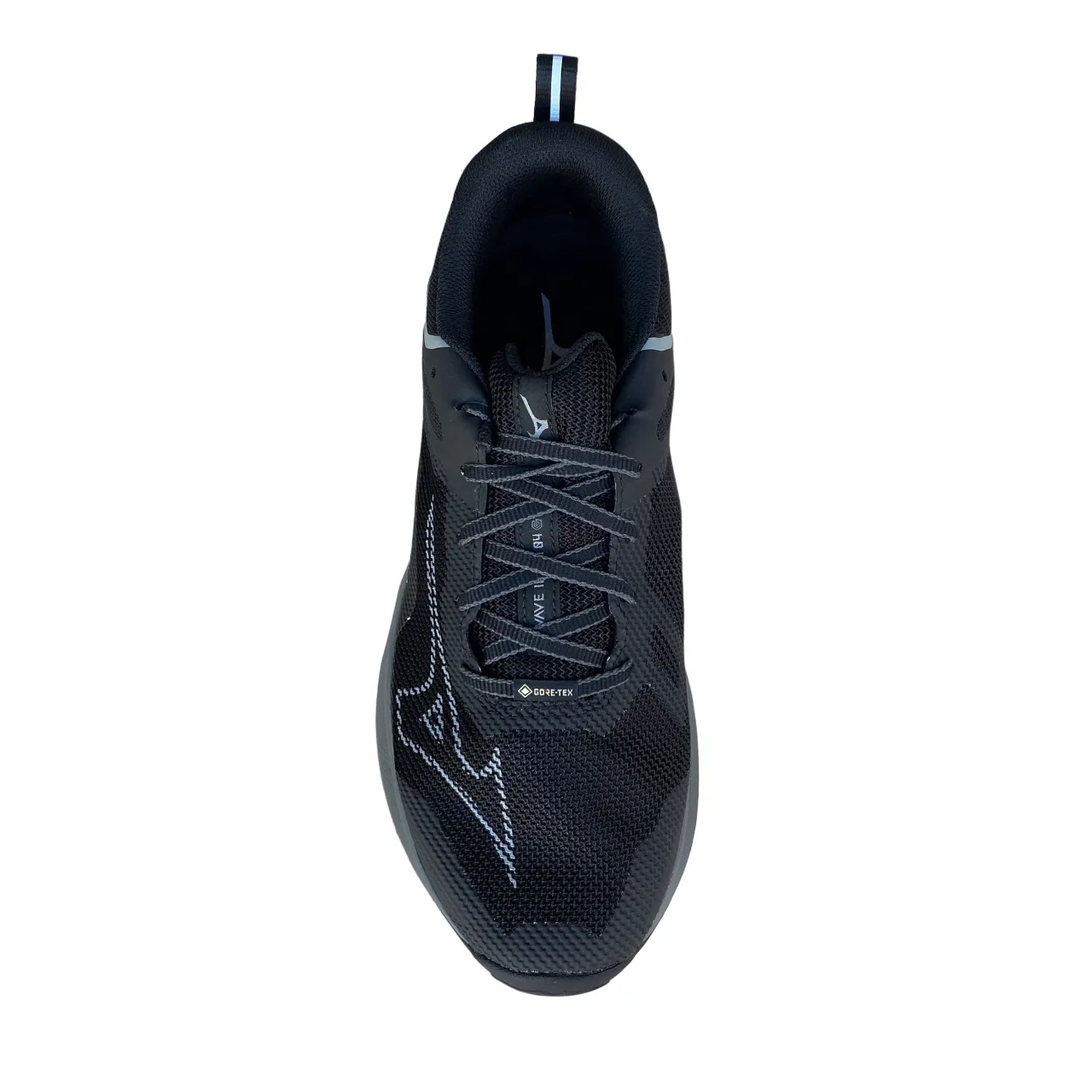 Mizuno scarpa da corsa per Trail Wave Ibuki 4 GTX J1GJ225901 nero-grigio PaddedCollar Sock Like Collar