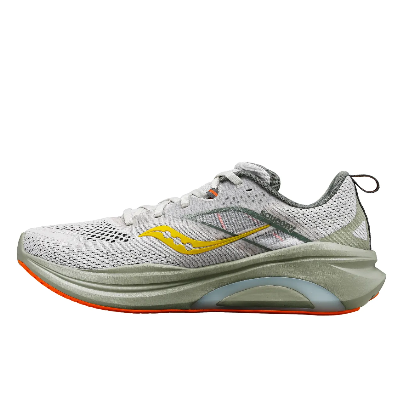 Saucony scarpa da corsa da uomo Omni 22 S20926-110 nebbia verde ramo Corporate - running brand - name