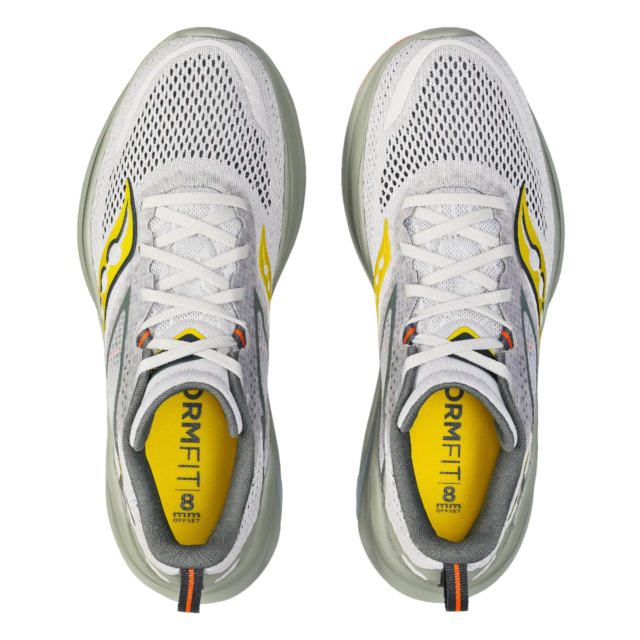 road runner Springy Midsole Saucony scarpa da corsa da uomo Omni 22 S20926-110 nebbia verde ramo