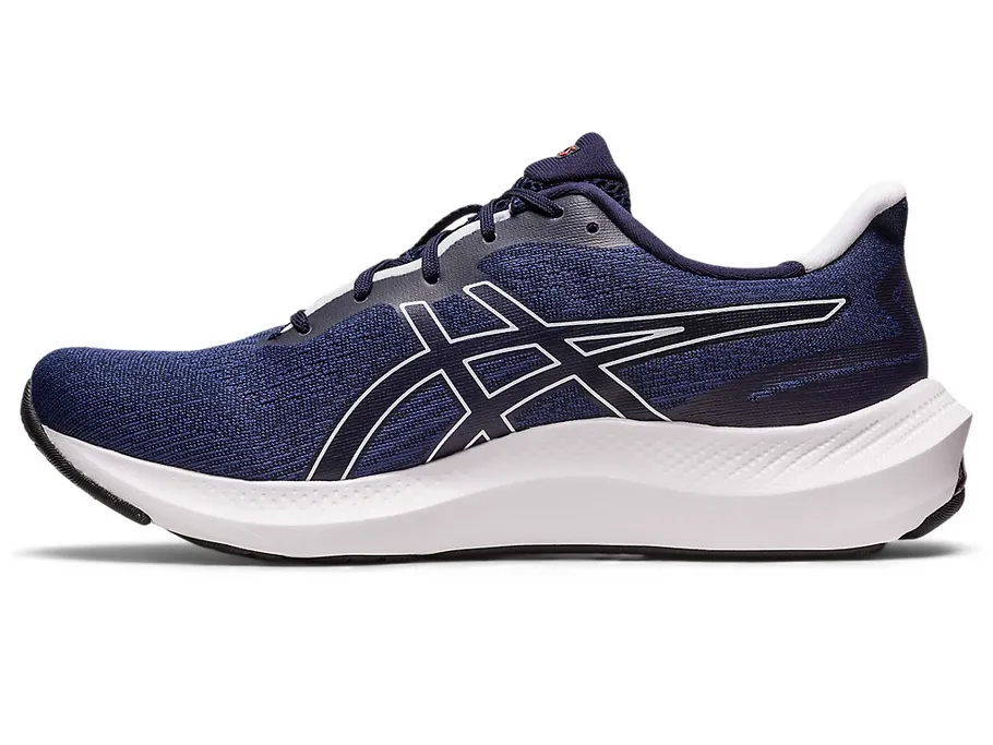 Asics scarpa da corsa da uomo Gel Pulse 14 1011B491 404 blu bianco EVA Blend Cushion Lateral Stabilizer Bridge