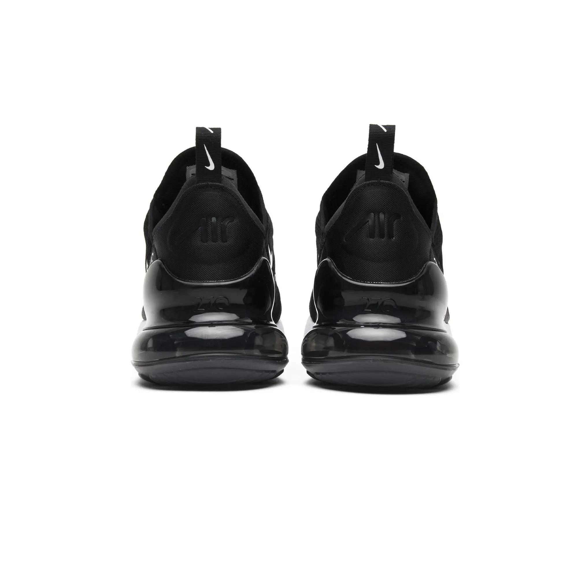 stain - resistant shoes Cushioned Heel Counter Nike Air Max 270 'Black White' (2018)