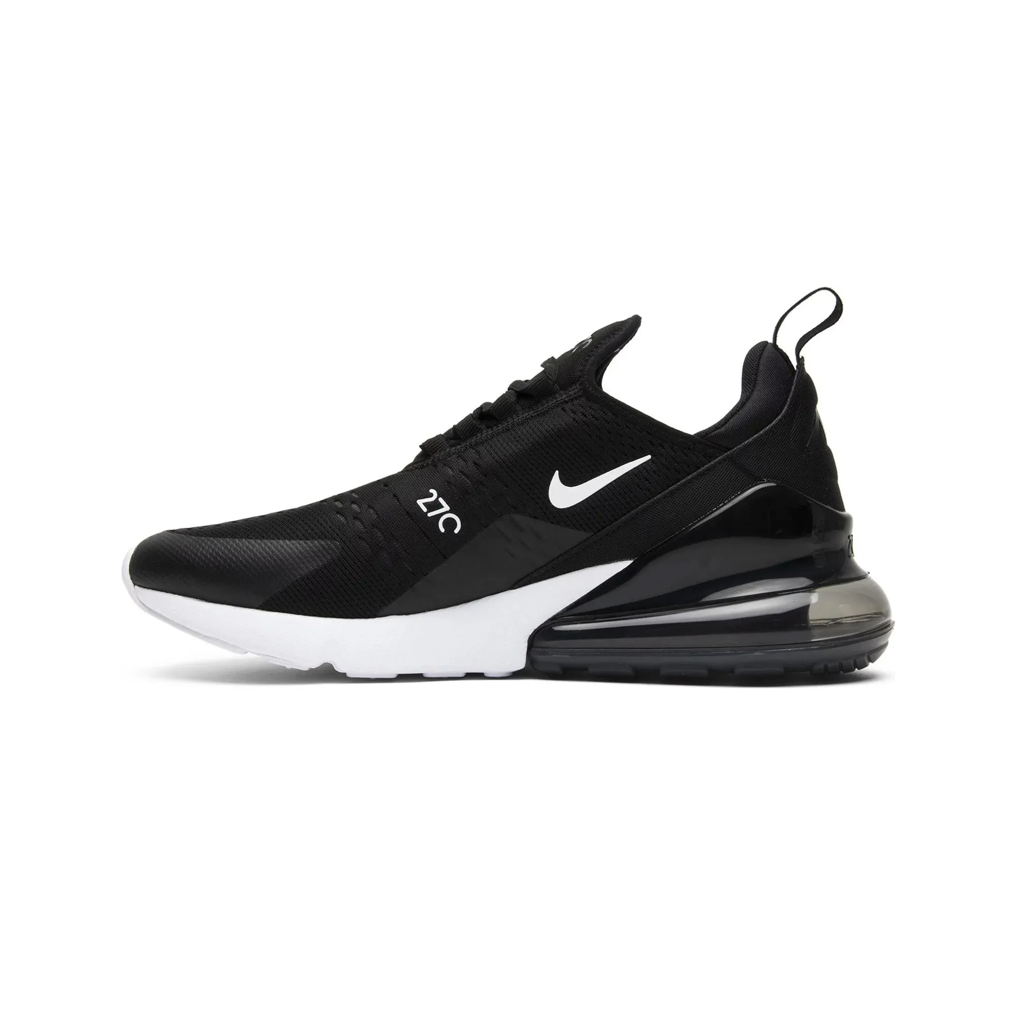 High Energy Return Cushioning Aero Ventilation Panels Nike Air Max 270 'Black White' (2018)
