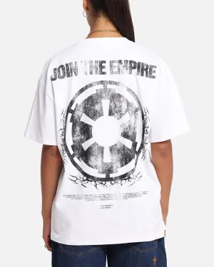 Chafe Free Armhole 73 Studio Star Wars Join The Empire Vintage T-Shirt White