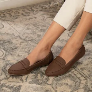 Low Maintenance Cozy Lane The Snap Brown Women's Casual Loafers Tresmode