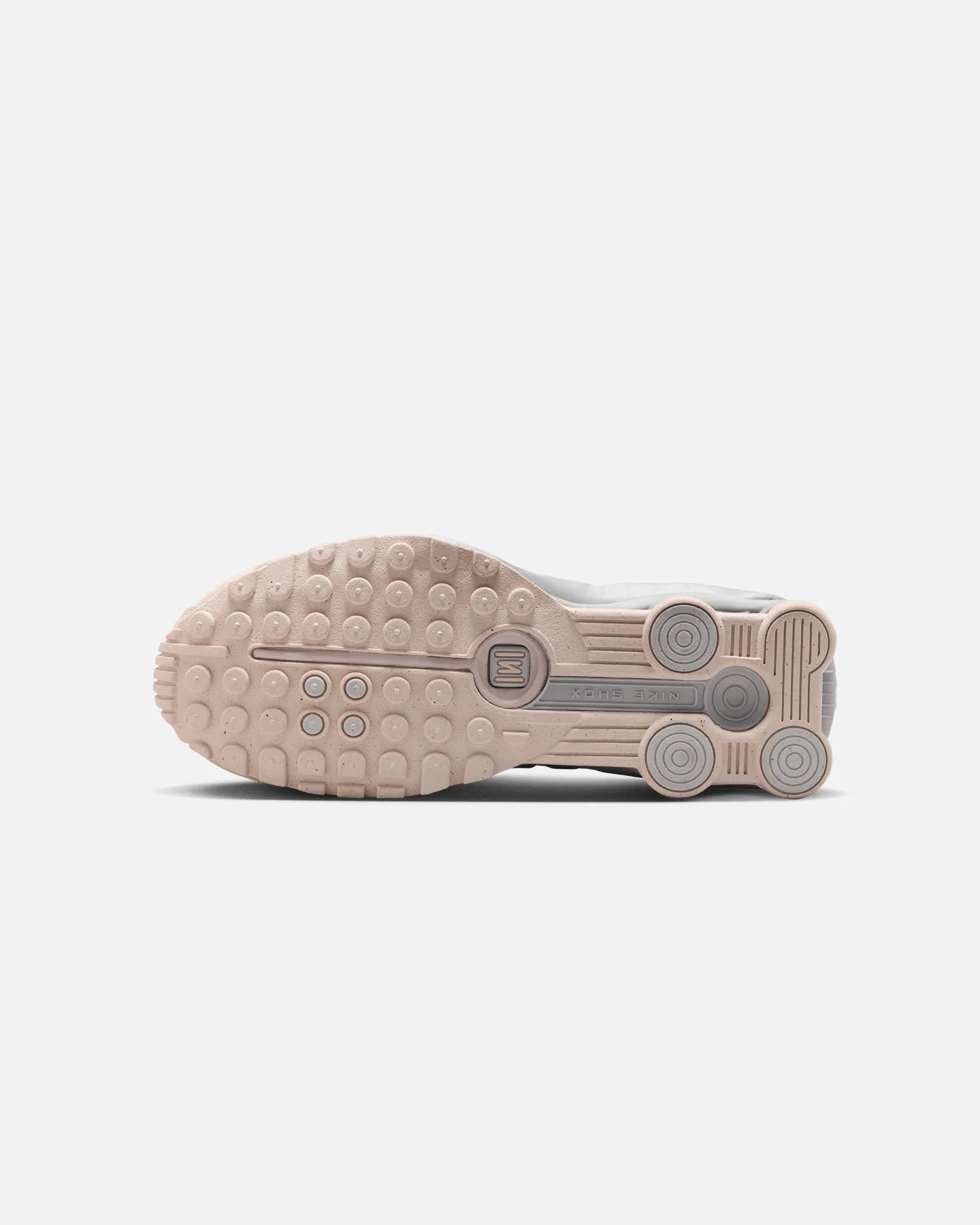 Stretch Fabric Active People Zero Drop Platform Nike Women's Shox R4 Barely Rose/Metallic Platinum