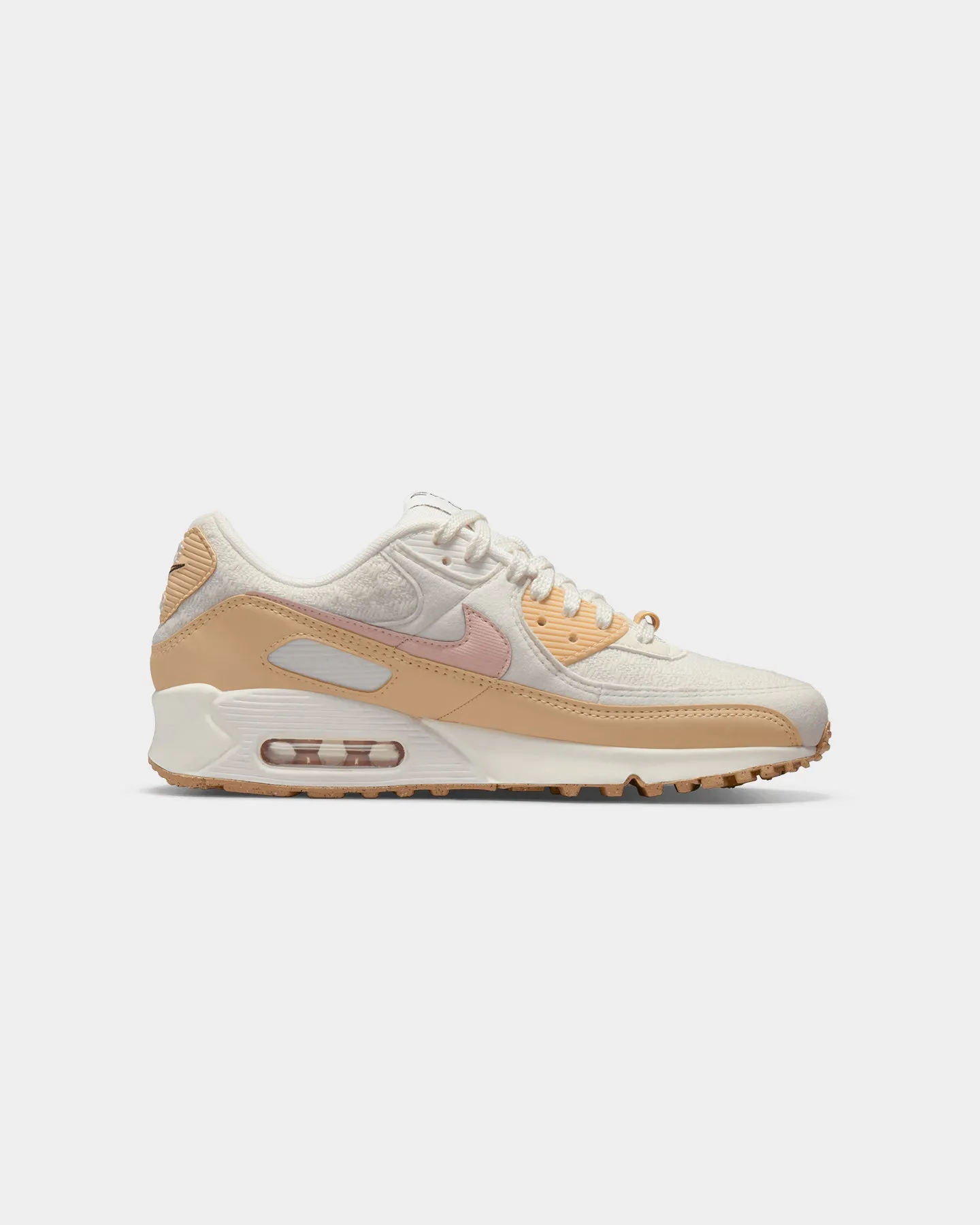 Injury Safe Soft Land Nike Women's Air Max 90 SE Sail/Arctic Orange