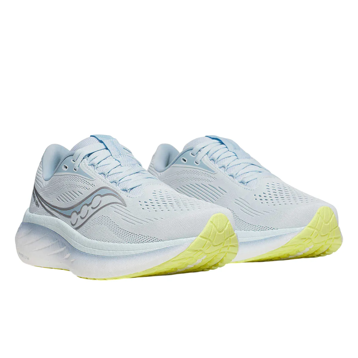 trendy - feature shoes Flexible Groove System Saucony scarpa da corsa da donna Ride 18 S11000-150 ghiaccio