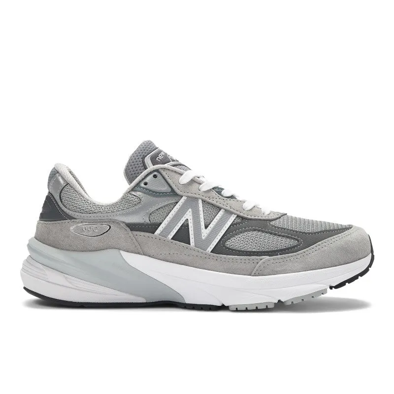 990v6 - Grey - Men's Customizable Lace Closure Hyper Responsive Cushioning