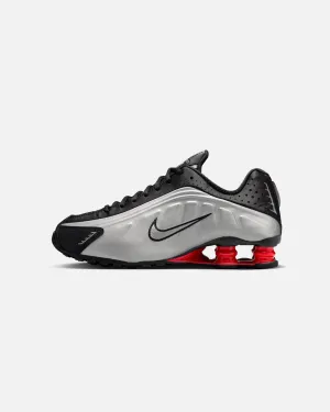 Nike Women's Shox R4 Black/Silver Picnic Easy Corner Style